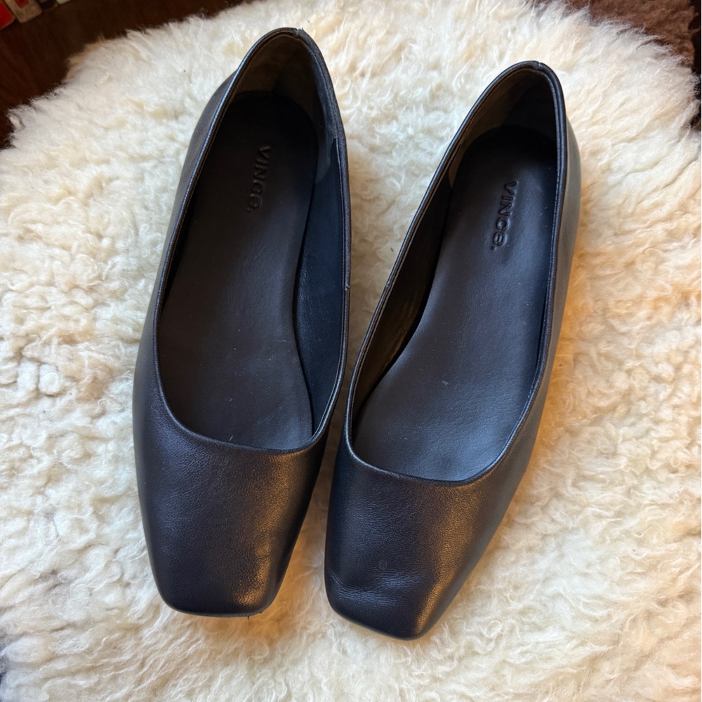 Vince Square Toed Flats